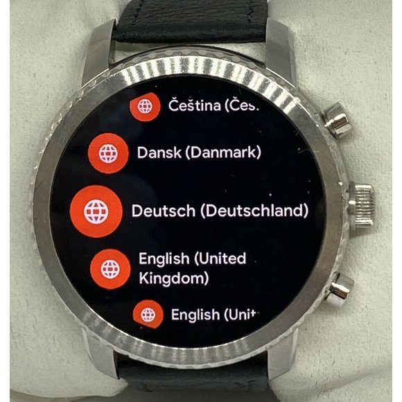 Fossil Gen 3 Authentic Genuine Smart Watch Custom Band FTW4000 DC784